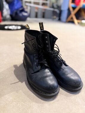 Dr. Marten Black Leather boots - Men